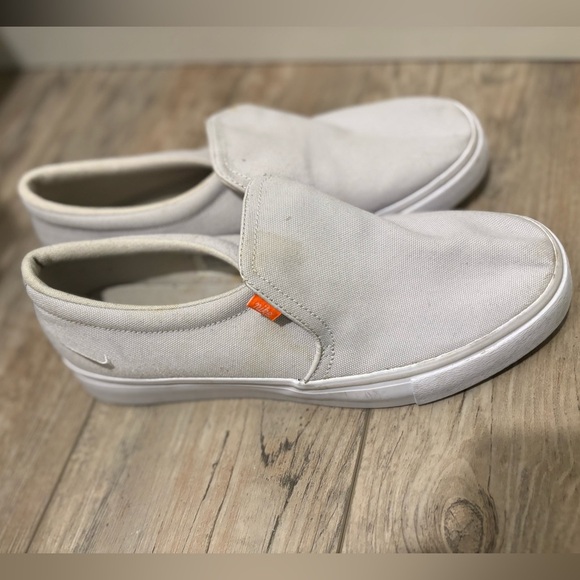 NIKE COURT ROYALE AC SLP GRAY/WHITE size: 8.5 - Picture 4 of 8